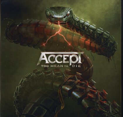 Accept - Too Mean To Die (2022 Reprint, Nuclear Blast, Silver Vinyl, 2 LPs)