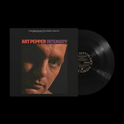 Art Pepper - Intensity (2024 Reissue, Craft Recordings, Contemporary Records Acoustic Sounds Series, LP)