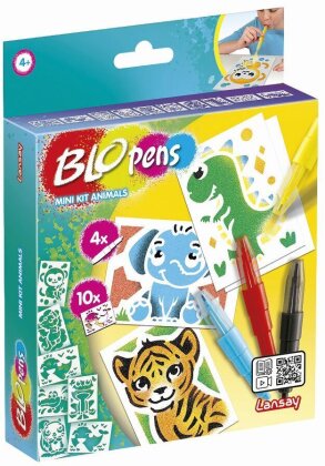 BLOPENS - Sprühstifteset Mini Tiere