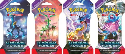 Pokémon TCG - Scarlet & Violet - Temporal Forces Booster Blister Pack (1 Random Booster)