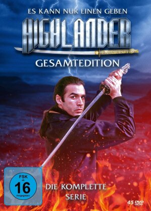 Highlander - Die komplette Serie (Complete edition, 45 DVDs)