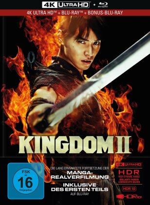 Kingdom 2 - Far and away (2022) (Limited Collector's Edition, Mediabook, 4K Ultra HD + 2 Blu-rays)