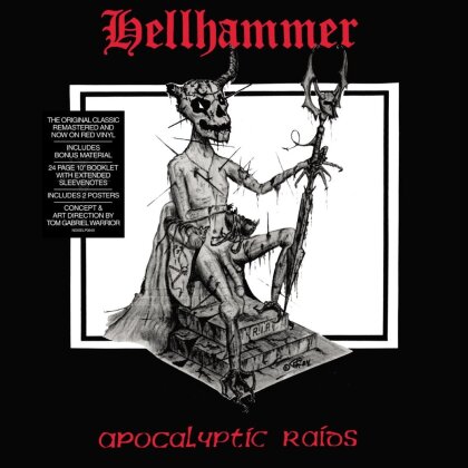 Hellhammer - Apocalyptic Raids (2024 Reissue, Gatefold, Noise Records, Red Vinyl, LP)