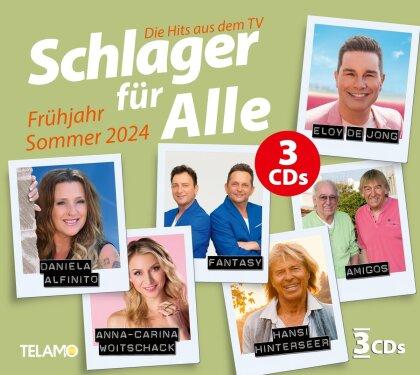 Schlager für Alle: Frühjahr/Sommer 2024 (3 CDs)