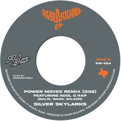 Silver Skylarks - Power Moves (7" Single)