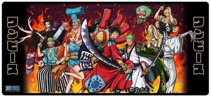 Tapis de Souris Gaming XXL - Bataille à Wano - One Piece - 90 cm