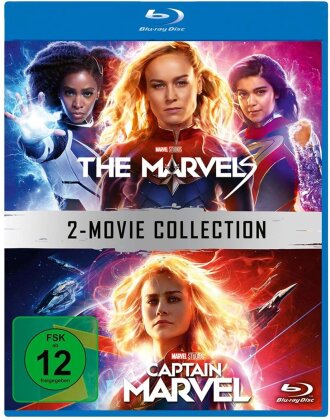 The Marvels (2023) / Captain Marvel (2019) - 2-Movie Collection (2 Blu-ray)