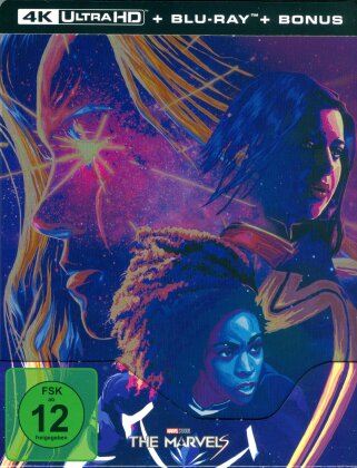 The Marvels (2023) (Limited Edition, Steelbook, 4K Ultra HD + 2 Blu-rays)