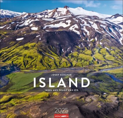 Island Kalender 2025 - Insel aus Feuer und Eis