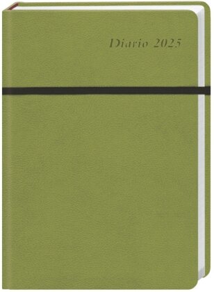 Diario Wochen-Kalenderbuch A6 - grün 2025