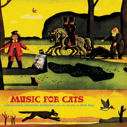 Cevin Key - Music For Cats (2024 Reissue, Artoffact, Gatefold, Édition Anniversaire, Splatter Vinyl, 2 LP)