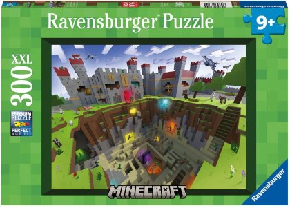 Minecraft Cutaway - 300 XXL-Teile Puzzle