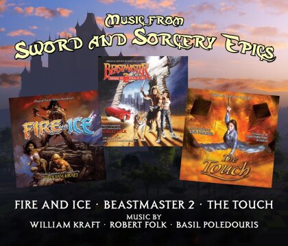 Music From Sword And Sorcery Epics - Fire And Ice, Beast Master 2, The Touch - OST (Édition Limitée, 3 CD)