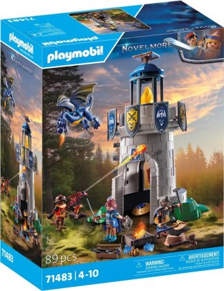 Playmobil 71483 - Knight s Tower With Blacksmith And Dragon
