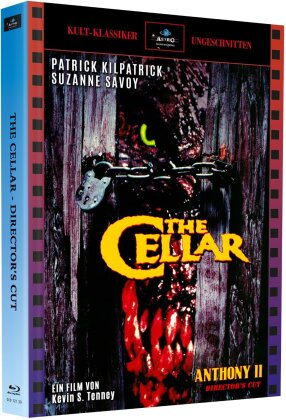 The Cellar - Anthony 2 (1989) (Cover A, Classique Cult, Director's Cut, Édition Limitée, Mediabook, Uncut, 2 Blu-ray)
