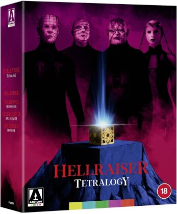 Hellraiser 1-4 - Tetralogy (Version Restaurée, Édition Spéciale, 4 Blu-ray)