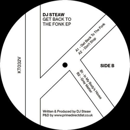 DJ Steaw - Get Back To The Fonk (12" Maxi)