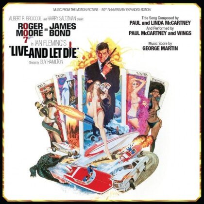 George Martin - Live And Let Die (James Bond) - OST (expaned, La-La-Land Records, Édition 50ème Anniversaire, Version Remasterisée, 2 CD)