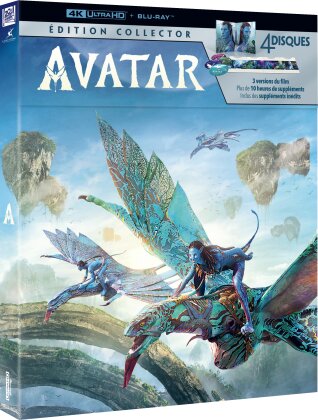 Avatar (2009) (Limited Collector's Edition, 4K Ultra HD + 3 Blu-rays)