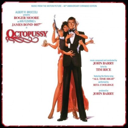 John Barry - Octopussy (James Bond) - OST (Expanded, La-La-Land Records, Édition 40ème Anniversaire, Version Remasterisée, 2 CD)