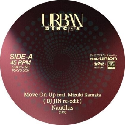 Nautilus - Move On Up Feat. Mizuki Kamata (DJ Jin Re-Edit) / (7" Single)