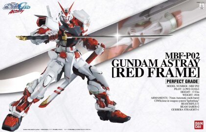 Perfect Grade - Astray Red Frame - Gundam - 1/60