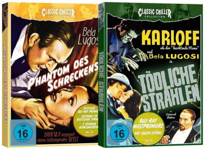 Phantom des Schreckens / Tödliche Strahlen (Classic Chiller Collection, Limited Edition, 2 Blu-rays)