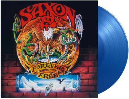 Saxon - Forever Free (2024 Reissue, Music On Vinyl, Limited to 1000 Copies, Translucent Blue Vinyl, LP)