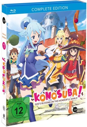KonoSuba - Staffel 1 (Complete Edition, 3 Blu-rays)