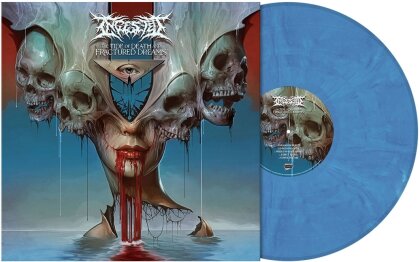 Ingested - The Tide of Death and Fractured Dreams (Limited Edition, Blue Marbled Vinyl, LP)
