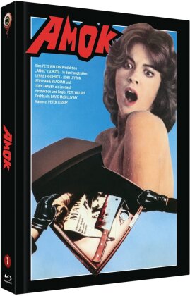 Amok (1976) (Cover E, Édition Limitée, Mediabook, Blu-ray + DVD)