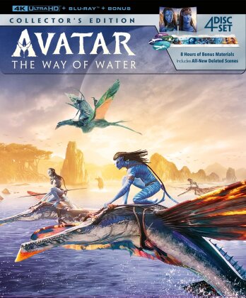 Avatar: The Way of Water - Avatar 2 (2022) (Édition Collector, 4K Ultra HD + 3 Blu-ray)