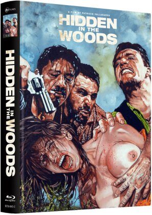 Hidden in the Woods (2012) (Cover C, Limited Edition, Mediabook, Uncut, Blu-ray + 2 DVDs)