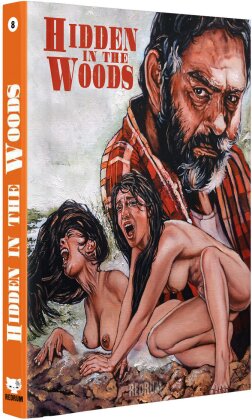 Hidden in the Woods (2012) (Cover A, Comic Hardcover, Édition Limitée, Mediabook, Uncut, Blu-ray + DVD)