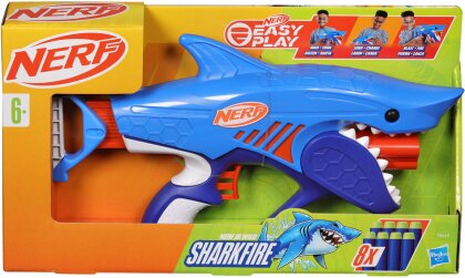 Nerf Junior Wild Sharkfire - Blaster im Haifisch-Look,