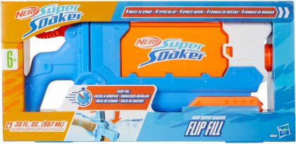 Super Soaker Flip Fill - Wasserblaster, Tank 887 ml,