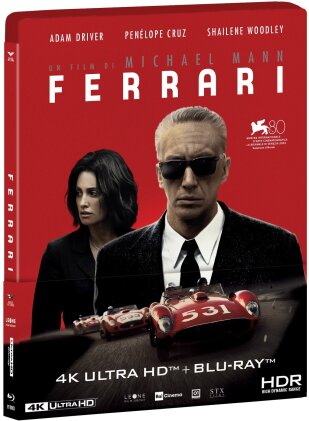 Ferrari (2023) (Edizione Limitata, Steelbook, 4K Ultra HD + Blu-ray)