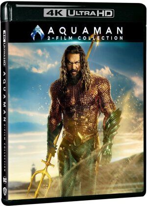 Aquaman: 2-Film Collection - Aquaman (2018) / Aquaman e il regno perduto (2023) (2 4K Ultra HDs + 2 Blu-ray)