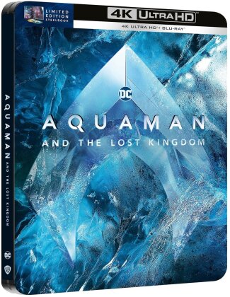 Aquaman e il regno perduto - Aquaman 2 (2023) (Cover 2, Édition Limitée, Steelbook, 4K Ultra HD + Blu-ray)