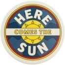 Beatles - Coaster Single Ceramic - The Beatles (Here Comes The Sun)