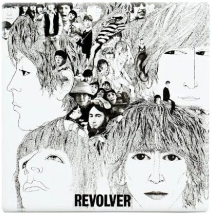 The Beatles: Revolver - Coaster Single Ceramic