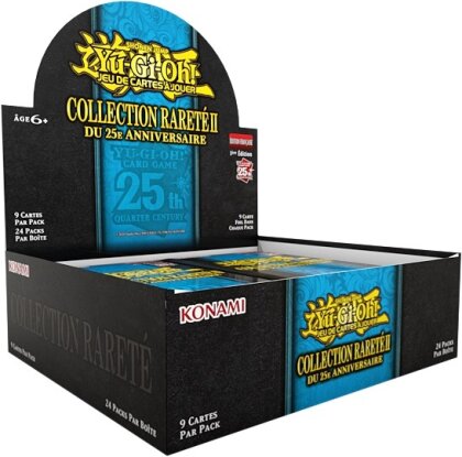 Yu-Gi-Oh! JCC - Display de Pack de Booster Collection Rareté du 25e Anniversaire II (24 Boosters)