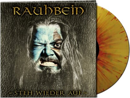 Rauhbein - Steh wieder auf (2024 Reissue, Gatefold, Édition Limitée, Red Gold Oxblood Splatter Vinyl, LP)