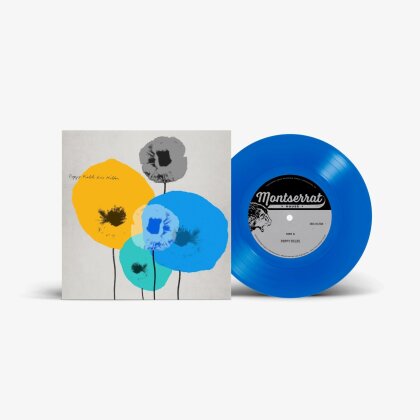 Eric Hilton - Poppy Fields (Limited Edition, Blue Vinyl, 7" Single)