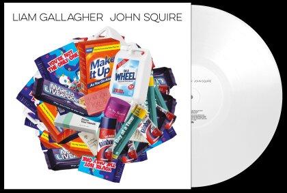 Liam Gallagher (Oasis/Beady Eye) & John Squire (The Stone Roses) - --- (Indie Exclusive, 140 Gramm, Édition Limitée, White Vinyl, LP)