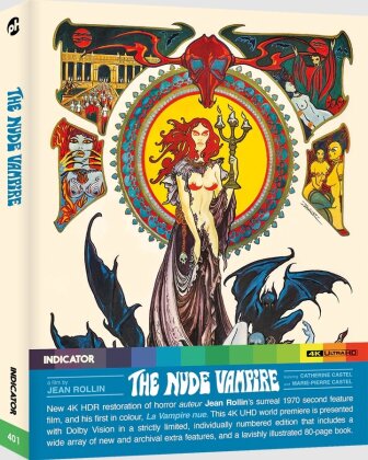 The Nude Vampire (1970) (Indicator, Édition Limitée, Version Restaurée)
