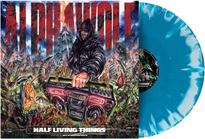 Alpha Wolf - Half Living Things (Limited Edition, Blue & Dark Blue Vinyl, LP)