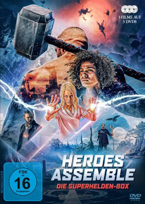 Heroes Assemble - Die Superhelden-Box - 3 Filme (3 DVDs)