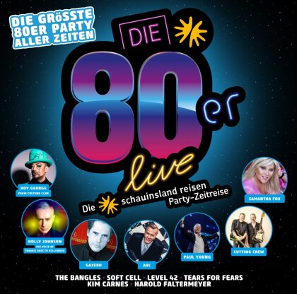Die 80er Live – Die Größte 80er Party Aller Zeiten (2 CD)