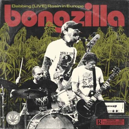 Bongzilla - Dabbing (Live) Rosin In Europe (Transparent W/ Green Neon Splatter/Pink Neon Splatter Vinyl, LP)